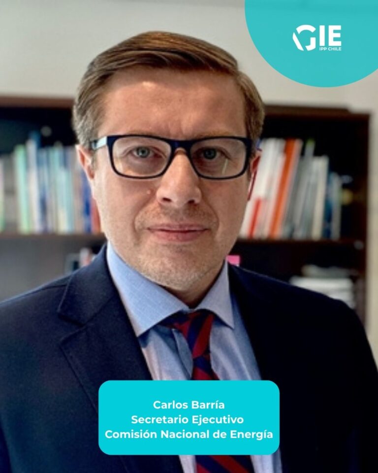 Carlos Barría, Secretario Ejecutivo de la Comisión Nacional de Energía (CNE).